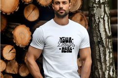 Gildan 64000 Tshirt Mockup, White Tshirt Mockup 64000 Product Image 1