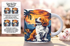 Mountain Trek Pup Mug Wrap Sublimation Product Image 1