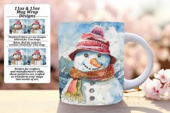 Sunny Snowman Shores: 11oz/15oz Beachy Designs Product Image 1