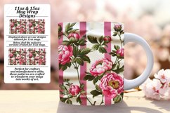 Colorful Spring Floral Mug Wrap - Delightful Springtime Product Image 1