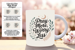STUNNING 15oz PNG Mug Wrap Design , Religious Product Image 1