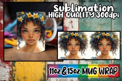Empowered Melanin Woman 11oz &amp; 15oz Mug Selection Product Image 1