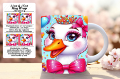 BEAUTY 15oz Mug Wrap PNG Design , Goose Product Image 1