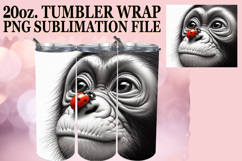 Bright Reflections 20oz tumbler wrap, Cute Animals Product Image 1