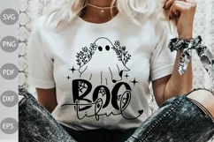BOO - tiful SVG Cut Files/ Halloween BABY Shirt Design Product Image 1