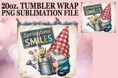 RADIANT SPIRIT 20oz TUMBLER WRAP, Easter Gnomes Product Image 1