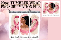 Cozy dreams 20oz tumbler wrap, Cancer Product Image 1