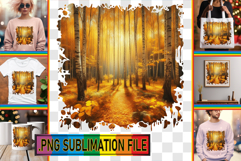 RADIANT PNG TSHIRT Designs, Autumn Product Image 1