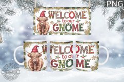 Christmas Mug Wrap Design - Christmas Snowman Sublimation Product Image 5