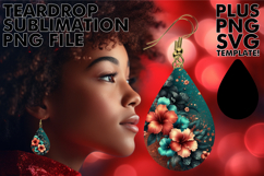 Chic Teardrop Earrings PNG Ideas, Leopard Prints Product Image 1