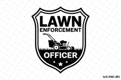 Lawn Enforcement Officer svg | Father&#039;s day Svg | Svg Files Product Image 1