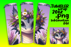 Creative 20oz Tumbler Wrap for Gifts , Dragon Product Image 1