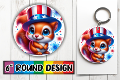 Joyful Moments Car Coaster, USA Animals Product Image 1