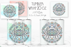 Cute ocean crab pastel straight tumbler 20oz wrap designs Product Image 1