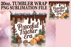 RADIANT EVENINGS 20oz TUMBLER WRAP, Teacher Product Image 1