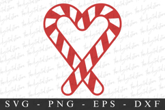 Christmas candy canes Svg | Christmas svg | Svg cut file Product Image 1