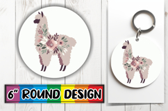 Cheerful Ornaments Circle PNG, Flower Animals Product Image 1