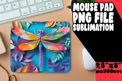 Dynamic Radiant Spectrum Mouse Pad, Sublimation Product Image 1