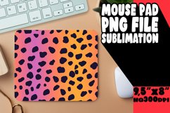 Colorful Glitter Mouse Pad Design Designs with Leopard PNG Product Image 1