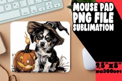 Spooky Pumpkin Animal Mouse Pad PNG Product Image 1