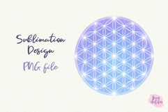 4 Flower of Life PNG Sacred Geometry Clipart Spiritual Product Image 5