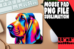 Sweet Mouse Pad Sublimation Ideas, Dog Product Image 1