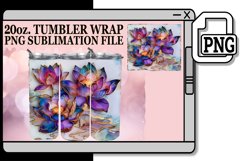 Blossom Brilliance Tranquility 20oz Tumbler Collection Product Image 1