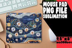Dynamic 3D Flower Pattern Sublimation Product Image 1