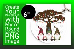 Charming Keychain Round Design Template , Gnomes Product Image 1
