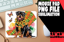 Whimsical MOUSE PAD Fun Designs, Cute Dog Product Image 1