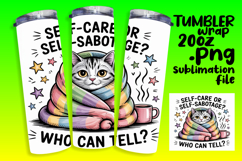 FASHIONABLE 20oz Tumbler Graphic , Girl Quote Product Image 1