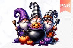 Halloween Sublimation Bundle, Gnome Png Bundle Product Image 4