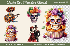 Da de Los Muertos Sublimation PNG Product Image 1