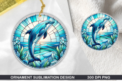 Animals Stained Glass Ornament Bundle, 30 High-Quality PNG Product Image 5