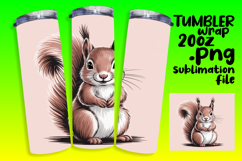 Stylish 20oz Tumbler Template , Valenines Animals Product Image 1
