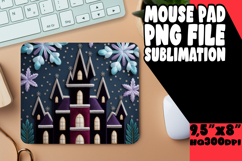 Radiant Mouse Pad Sublimation PNG, Holiday Product Image 1
