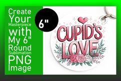Vibrant Circle Design Car Coaster PNG , Valentines Product Image 1