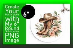 Unique Round Design for Coasters , Western Product Image 1