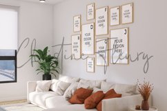Boho Gallery Wall Angled View Frame Mockup Product Image 3
