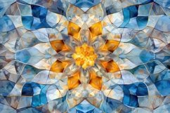 Mosaic Majesty Pattern Background Wallpaper Product Image 1