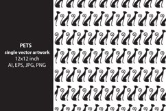 PETS pattern- single vector artwork Product Image 1
