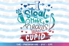 Valentines-i steal more hearts than cupid svg Product Image 1