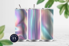 Holographic Pastel Digital Paper, Iridescent Texture Product Image 2