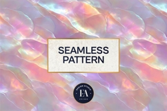 Holographic Pastel Digital Paper, Iridescent Texture Product Image 3