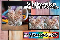 Artistic Fusion 3D Mug Wrap, 11oz 15oz Sublimation Product Image 1