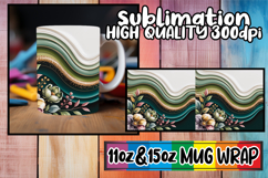 Charming vibes sublimation print wrap, Pattern Product Image 1