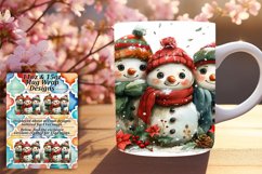 Holiday Mug Design 11oz/15oz Gingerbread Wrap Product Image 1