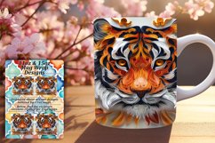 Meow Majesty: Sublimation Cat Lover Mug - 3D Design Product Image 1