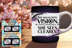 Elegant 15oz Mug Wrap Png Template , Religious Product Image 1