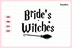 Wizard Bachelorette Party Saying SVG | Bride's Witches Product Image 4